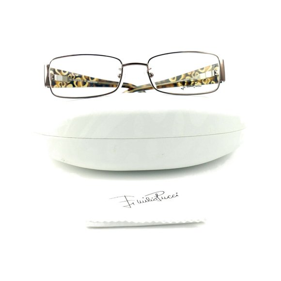 Emilio Pucci Rectangle Women Chesnut Metal Frame